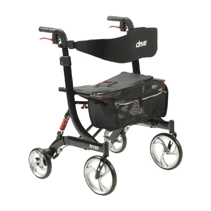 Drive Nitro Rollator Black