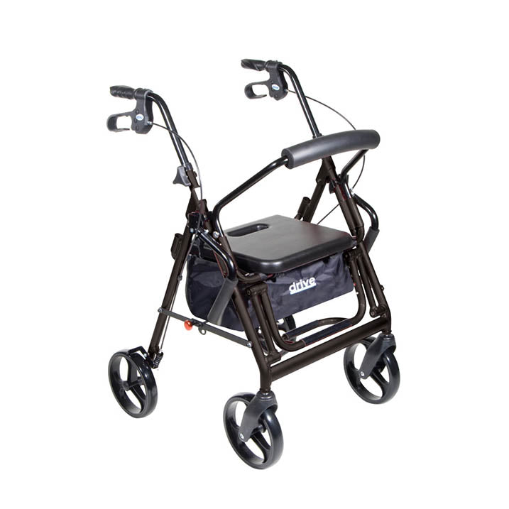 Drive Duet Dual Function Transport Wheelchair back