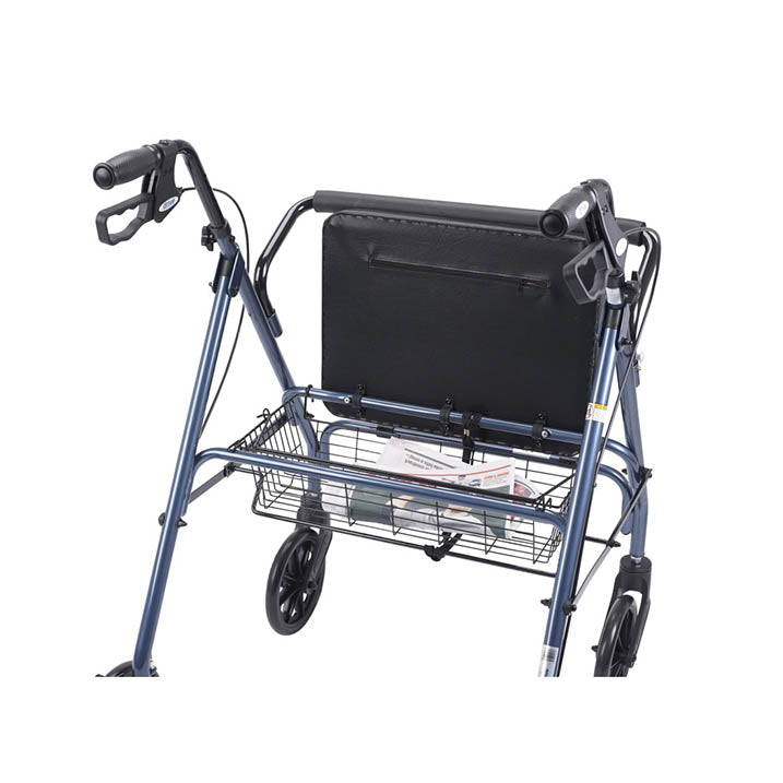 Drive Go Lite Bariatric Steel Rollator back