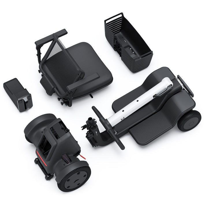 WHILL Model R 4 Wheel Mobility Scooter Parts