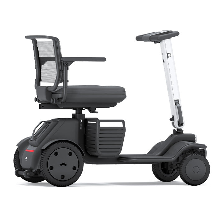 WHILL Model R 4 Wheel Mobility Scooter Side