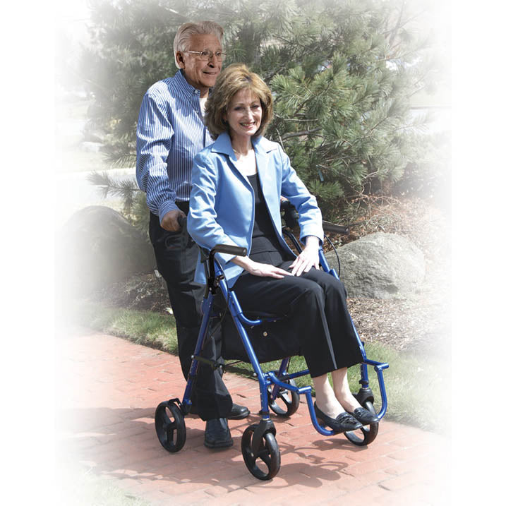 Drive Duet Dual Function Transport Wheelchair Lifestyle 2