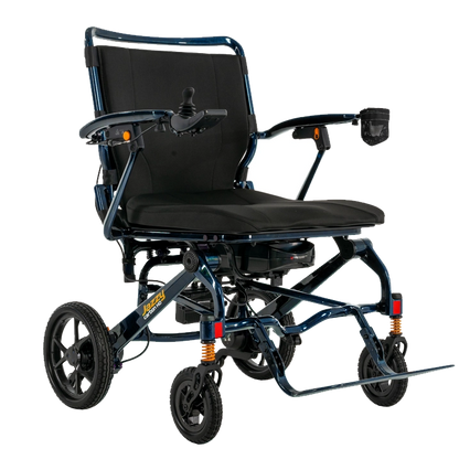 Pride Jazzy carbon HD electric wheelchair on a white background Night Sky