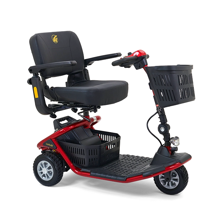Golden Technologies Lite Rider 3 Wheel Red