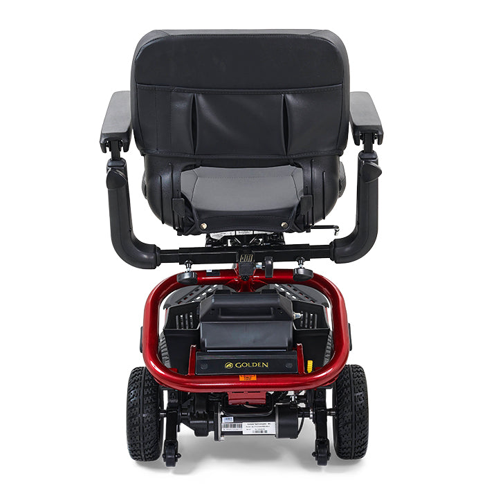 Golden Technologies Lite Rider 3 Wheel Red back
