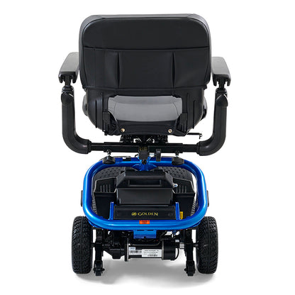 Golden Technologies Lite Rider 4 Wheel Blue back