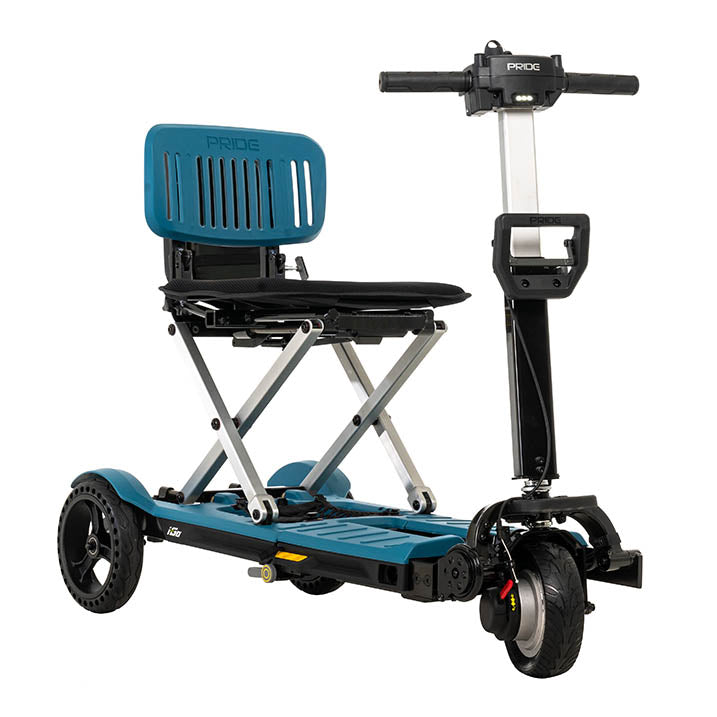 Pride i Go Folding Scooter Blue