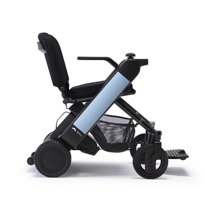 WHILL Model F Folding Powerchair Blue
