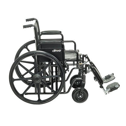 Drive Extra heavy duty wheelchair side