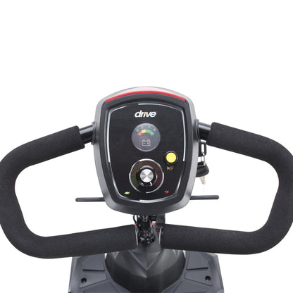 Drive Scout Compact 3-Wheel Scooter steering