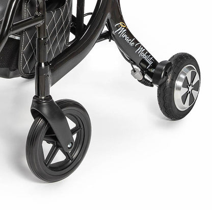 Miracle Mobility 4N 1 Electric Wheelchair tires open box