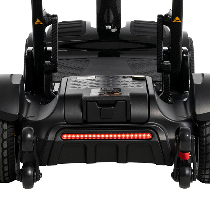 Pride go go carbon scooter battery space