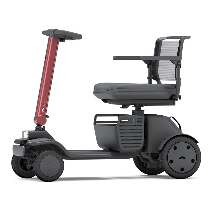 WHILL Model R 4 Wheel Mobility Scooter Red