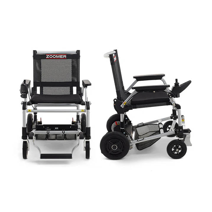 Journey Zoomer Folding Powerchair side