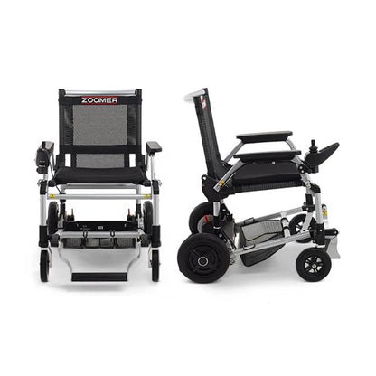 Journey Zoomer Folding Powerchair side