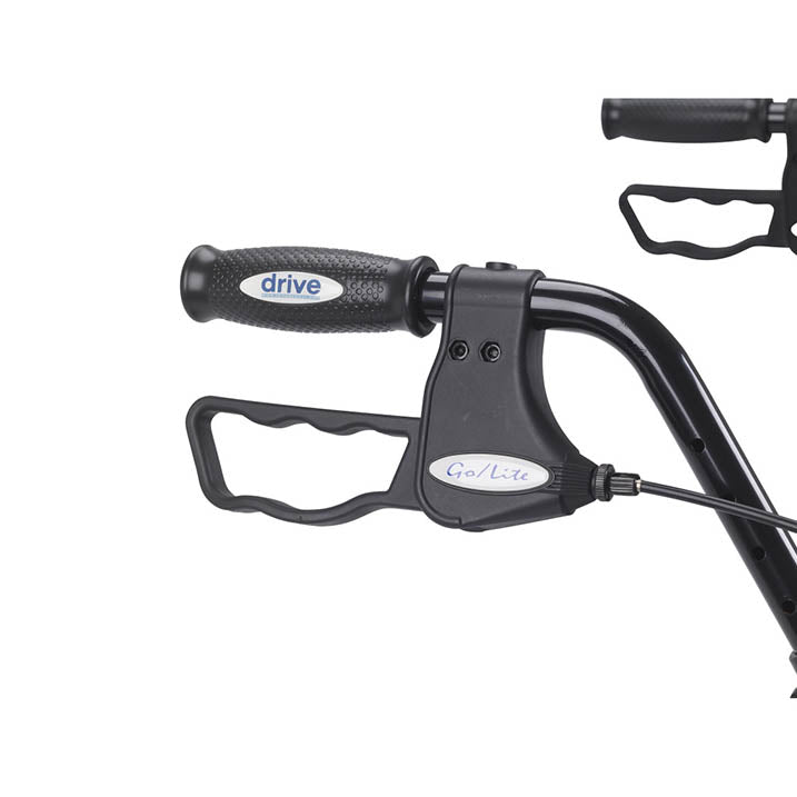 Drive Go Lite Bariatric Steel Rollator handle