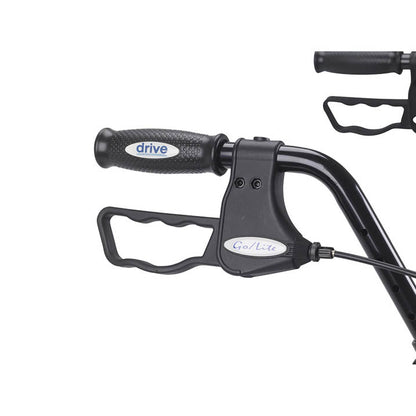 Drive Go Lite Bariatric Steel Rollator handle