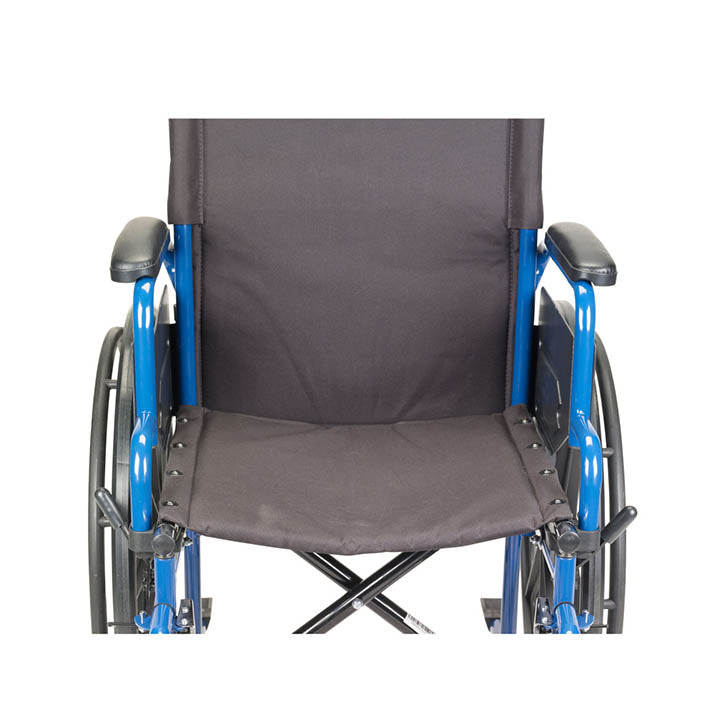 Drive Blue Streak Wheelchair with Flip Back Desk Arms