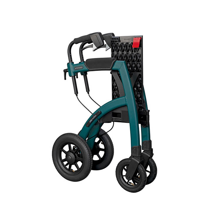 Rollz  All Terrain Rollator Walker Image folded