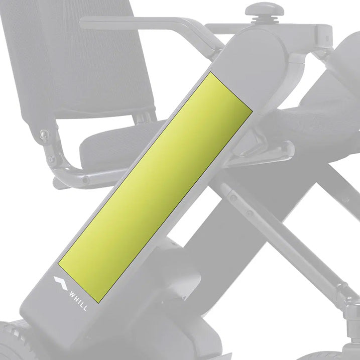 WHILL Model F Arm Covers Green