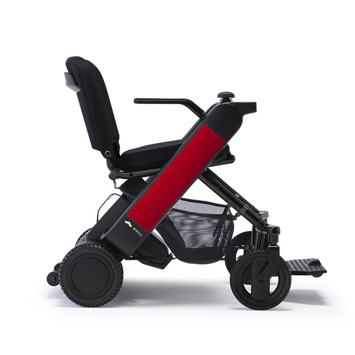 WHILL Model F Folding Powerchair Red