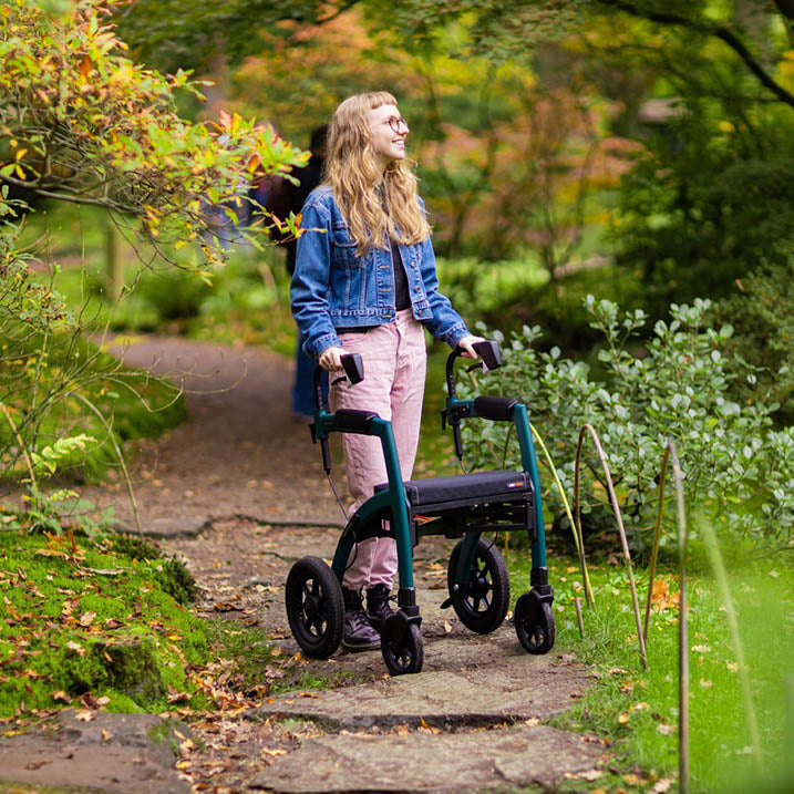 Rollz  All Terrain Rollator Walker Lifestyle 1