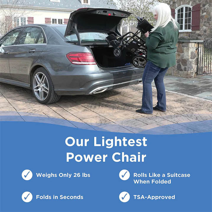 Journey Air Elite Folding Lightweight Powerchair