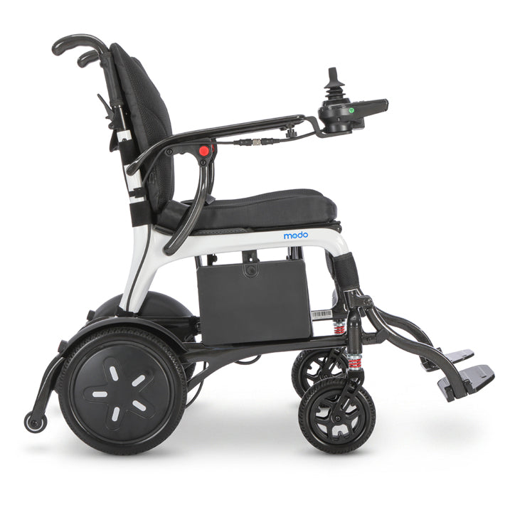 Modo Breeze Ultralightweight Folding Electric Wheelchair side view