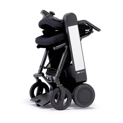 WHILL Model F Folding Powerchair Folded