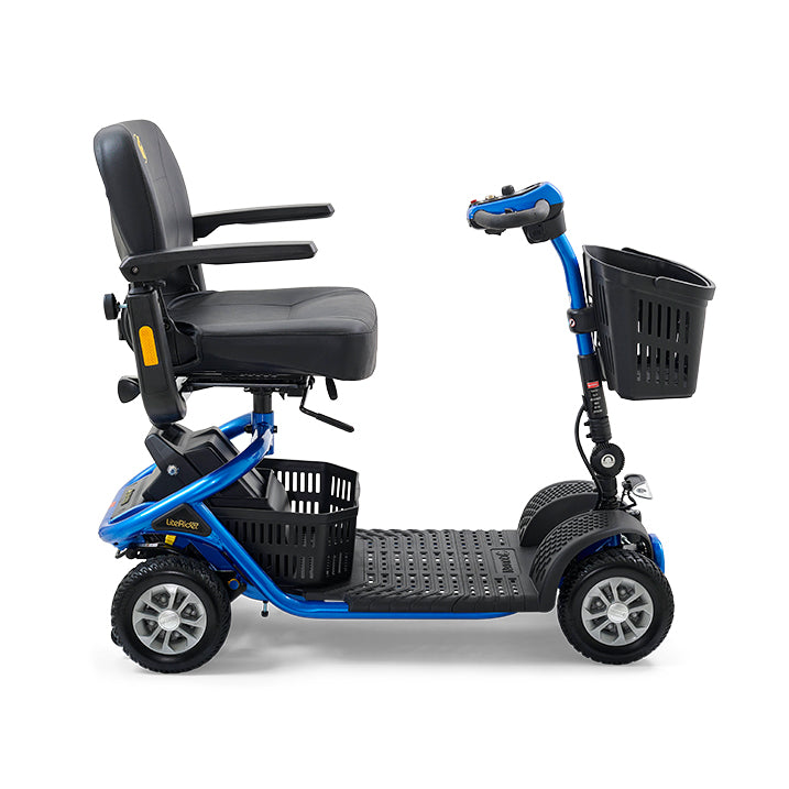 Golden Technologies Lite Rider 4 Wheel Blue side