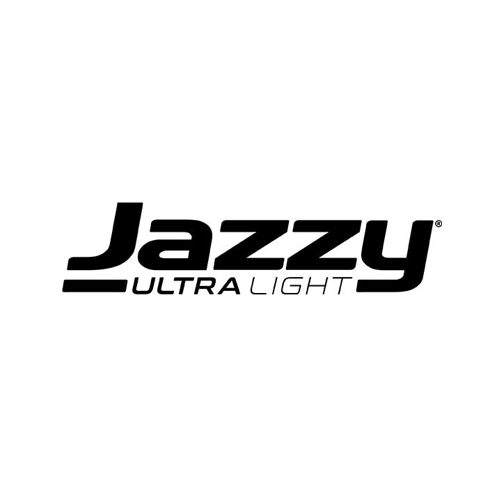 Jazzy Ultra Light logo on a white background