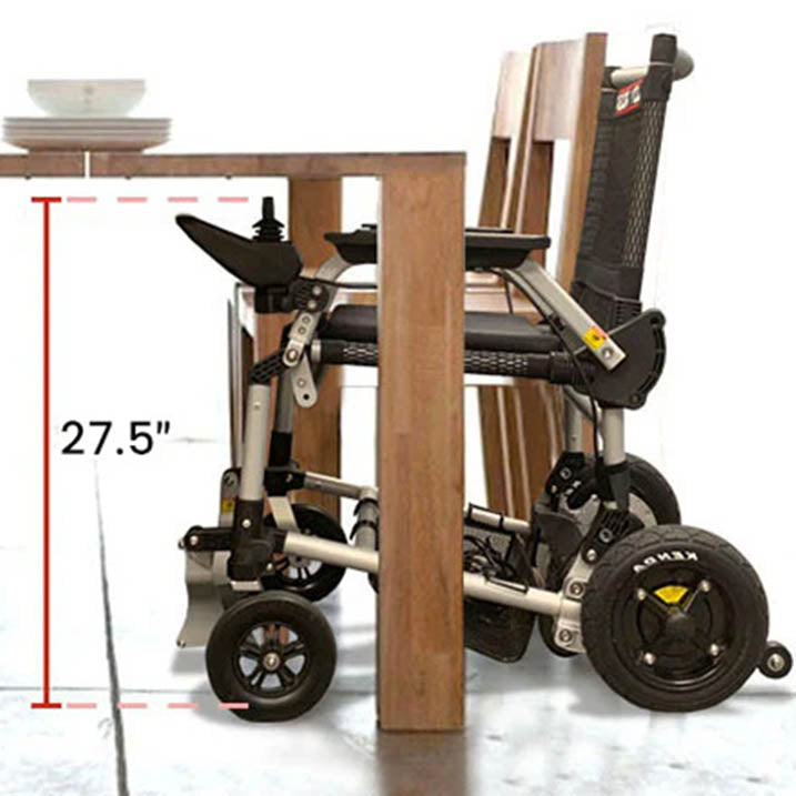 Journey Zoomer Folding Powerchair Lifestyle 1