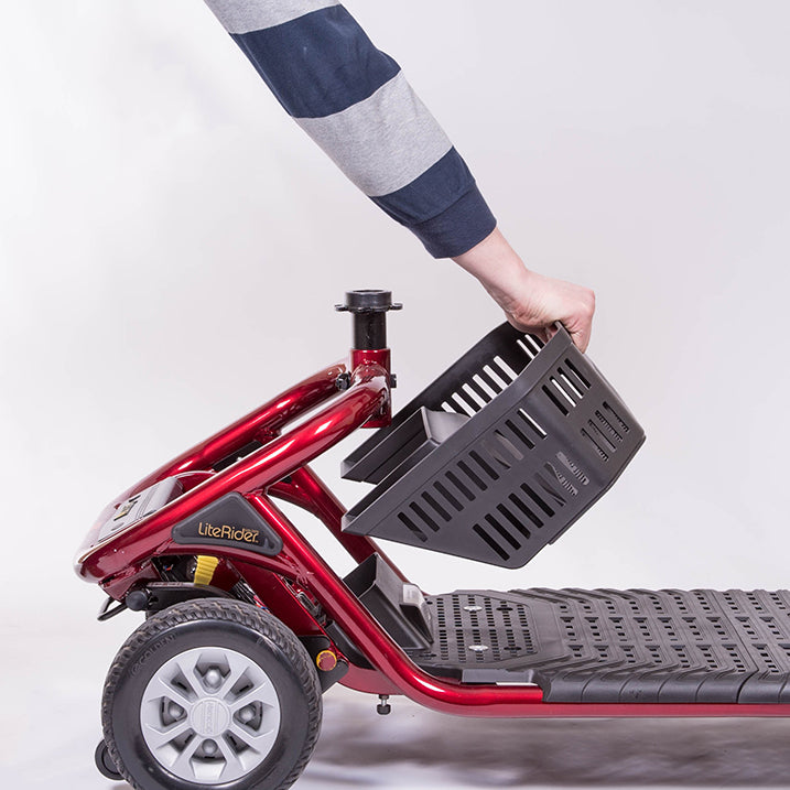 Golden Technologies Lite Rider 3 Wheel Red basket