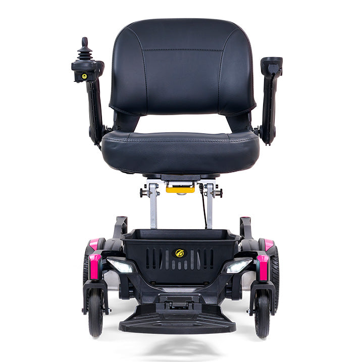 Golden Technologies Buzzaround Carry-On Power Chair pink
