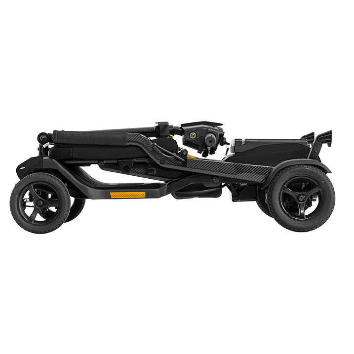 pride go go super portable scooter black foldable