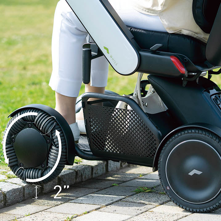 WHILL Model C2 Portable Powerchair Lifestyle 1