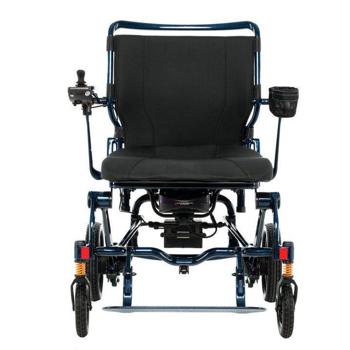 Pride Jazzy carbon HD electric wheelchair on a white background Night Sky back