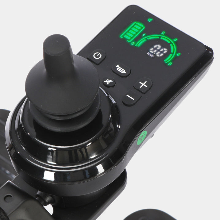 Modo Breeze Ultralightweight Folding Electric Wheelchair joystick