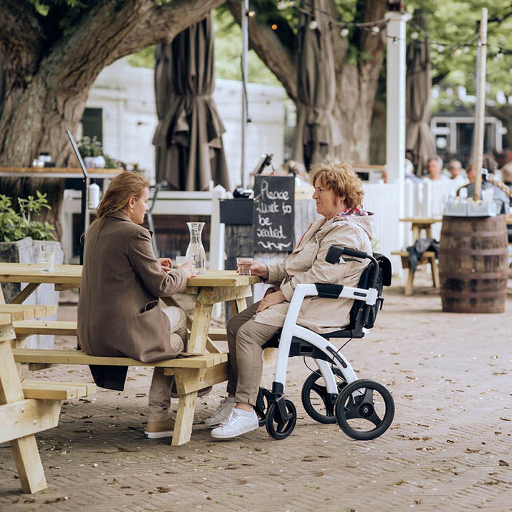 Rollz Motion 2 Rollator Walker-Wheelchair