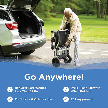 Journey Zoomer Folding Powerchair Portable