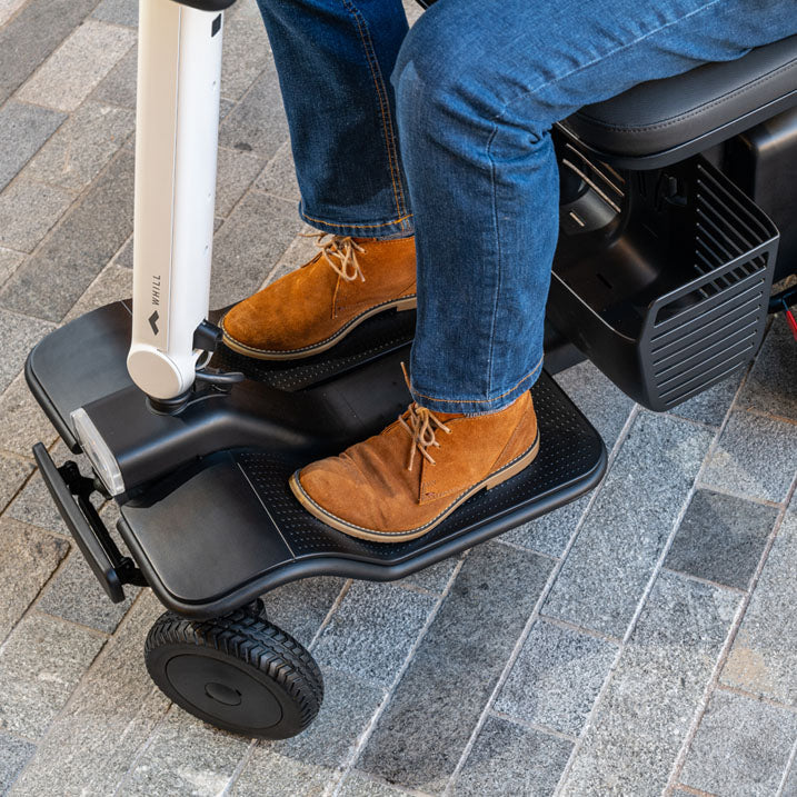 WHILL Model R 4 Wheel Mobility Scooter Lifestyle 2