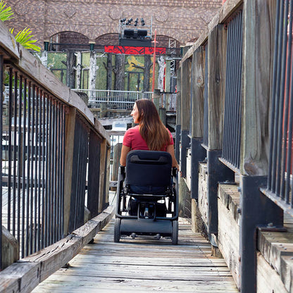 WHILL Model F Folding Powerchair Lifestyle 2
