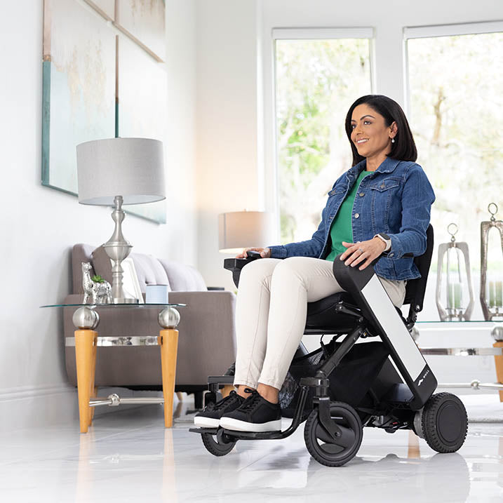WHILL Model F Folding Powerchair Lifestyle 3