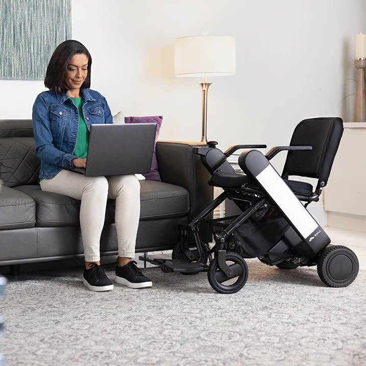 WHILL Model F Folding Powerchair Lifestyle 4