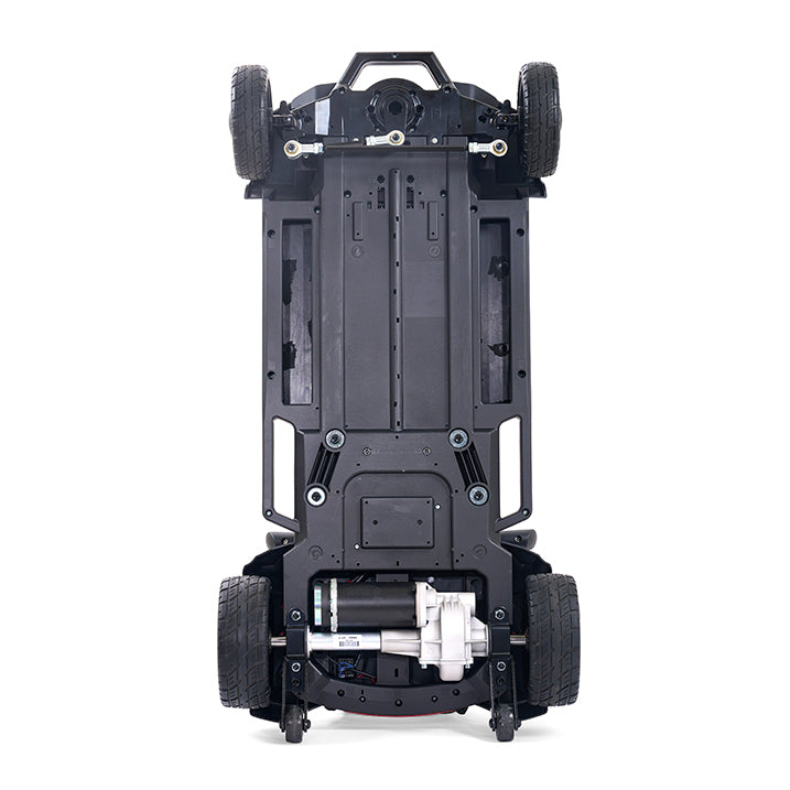 Undercarriage of a Golden Buzzaround Carry on HD on a white background