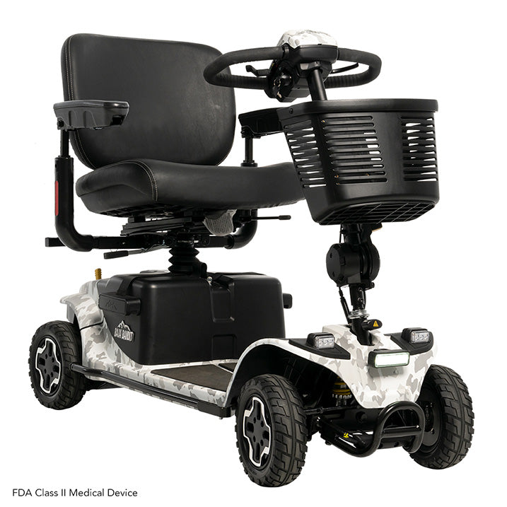 Pride Baja Bandit Scooter White Camo