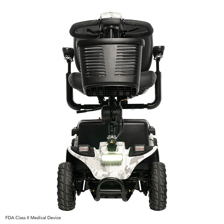 Pride Baja Bandit Scooter White Camo front