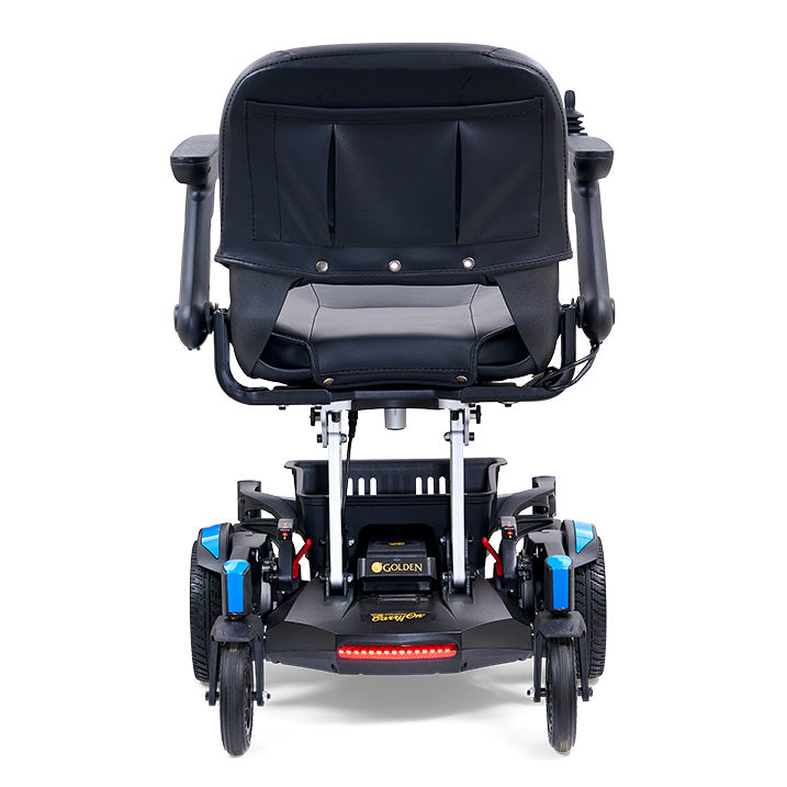 Golden Technologies Buzzaround Carry-On Power Chair blue