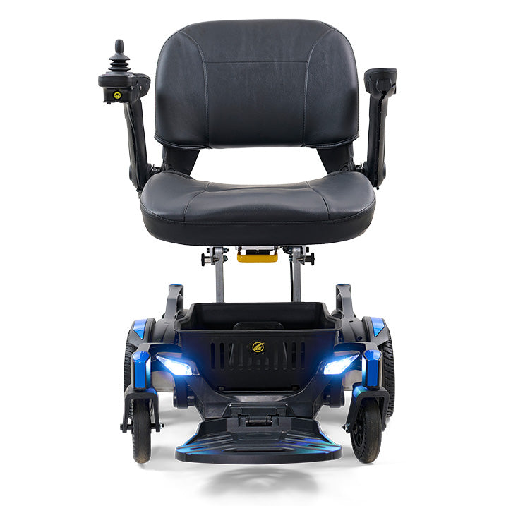 Golden Technologies Buzzaround Carry-On Power Chair blue