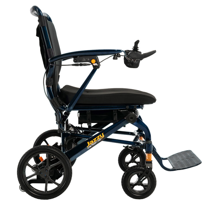 Pride Jazzy carbon HD electric wheelchair on a white background Night Sky Side 2